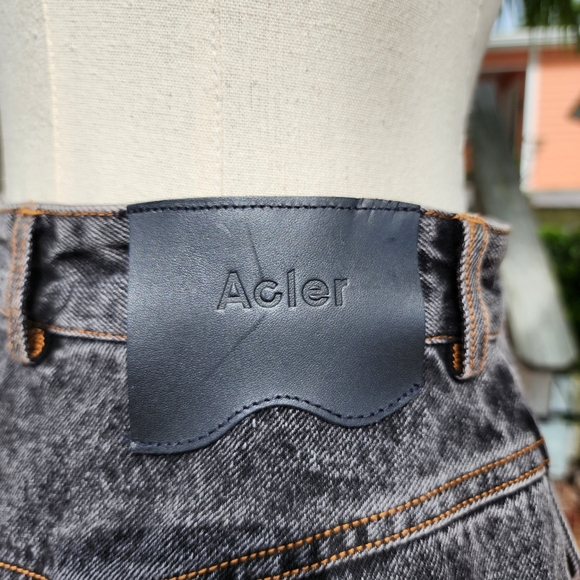 Acler Ledgebrook Denim Mini Skirt Sz 4 NWT - Picture 14 of 15